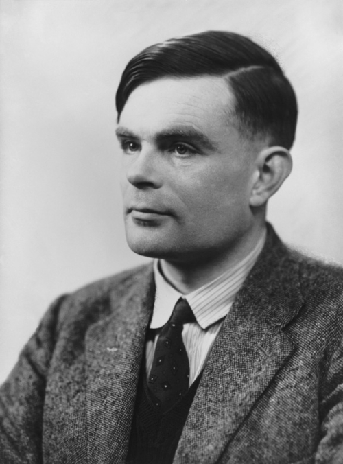 Alan Turing by Elliott and Fry 1951