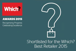 Wex shortlisted for the Which? Best Retailer Award