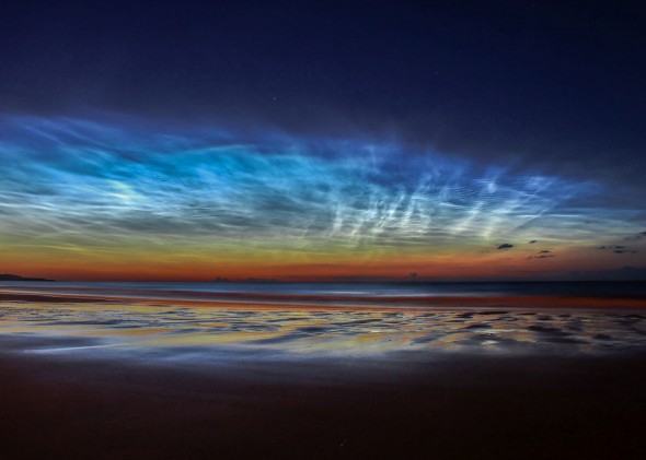 Behind the Image: Matt Robinson, Sunderland Noctilucent Cloud Display