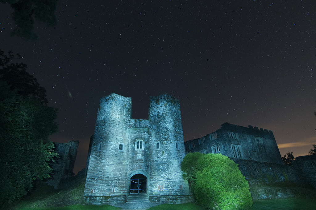 Tim Coleman’s demonstration of light painting