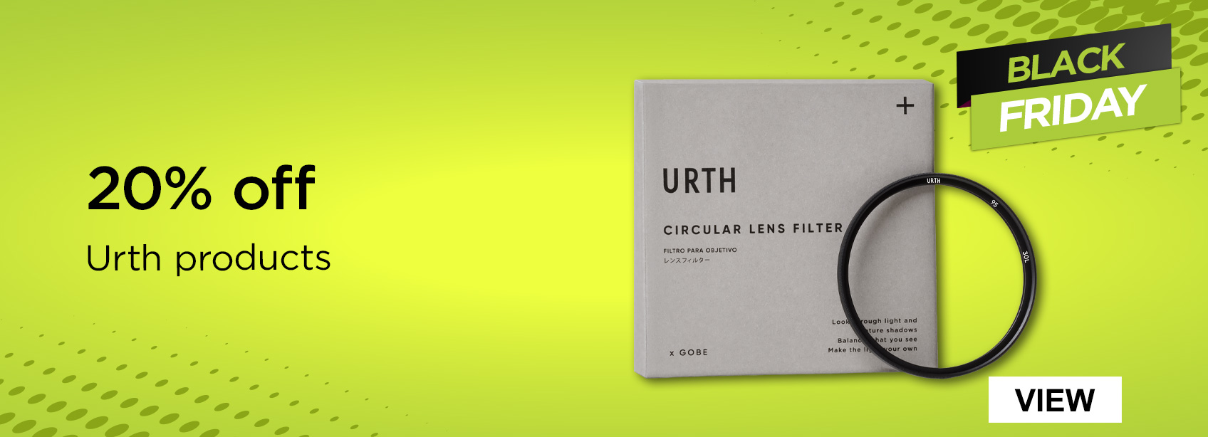 20% off Urth products