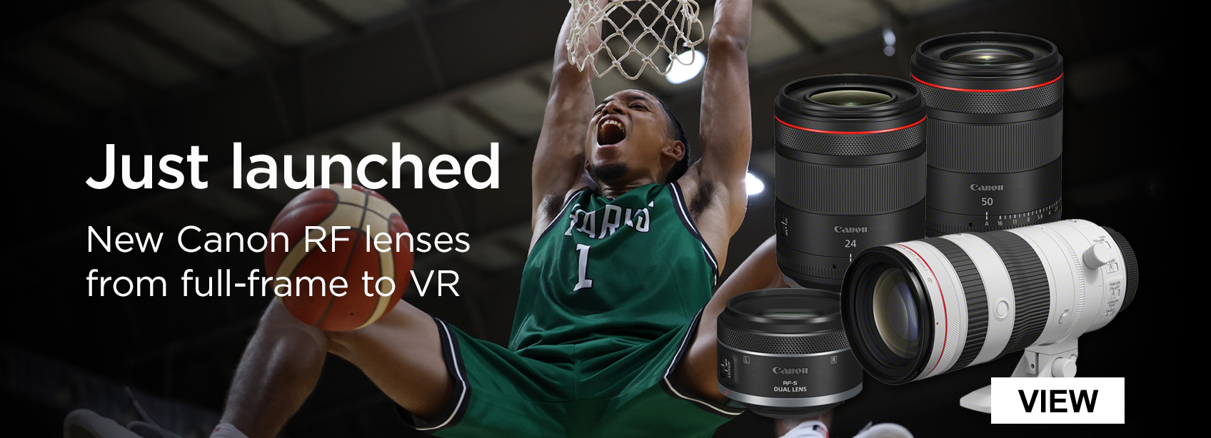 Just Launched New Canon RF lenses from full-frame to VR