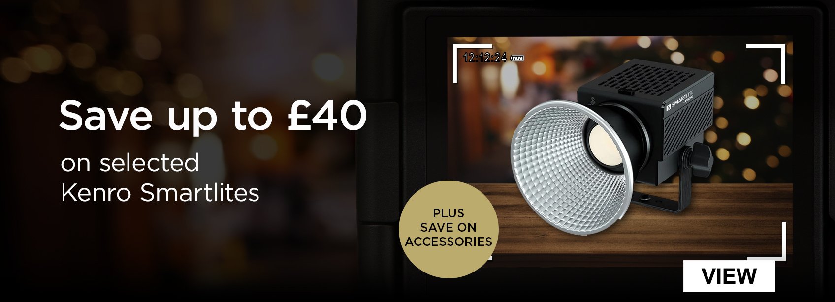 Save up to £40 on select Kenro Smart Lites