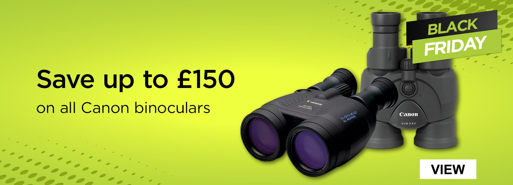 Save on Canon Binoculars this Black Friday