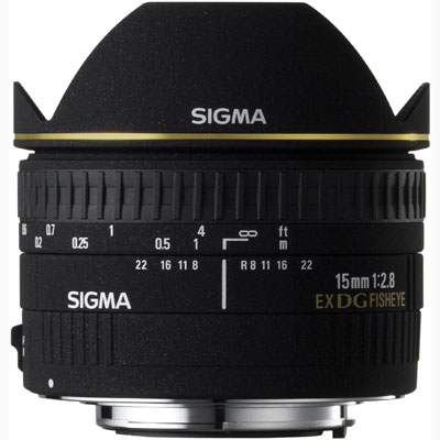 Sigma 15mm f2.8 EX DG Fisheye Lens – Pentax Fit