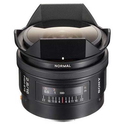 Sony 16mm f2.8 Fisheye Lens