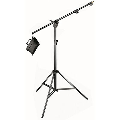 Manfrotto 420B Combi Boom Stand with Sandbag – Black