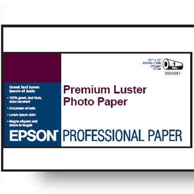 Epson Luster Photo Paper 24 inch roll x 30.5M