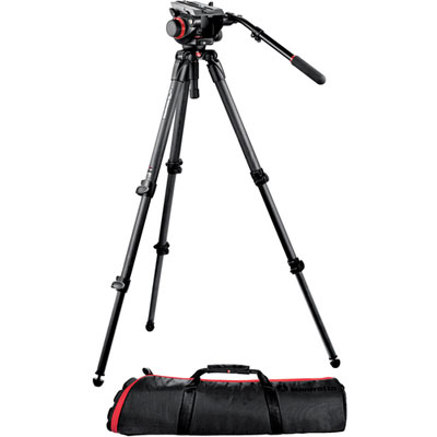 Manfrotto 535K CF Video Tripod with 504HD Head