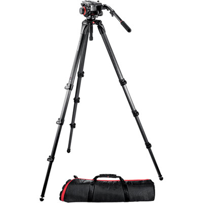 Manfrotto 536K CF Video Tripod with 504HD Head