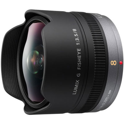 Panasonic 8mm f3.5 LUMIX G Fisheye Micro Four Thirds Lens