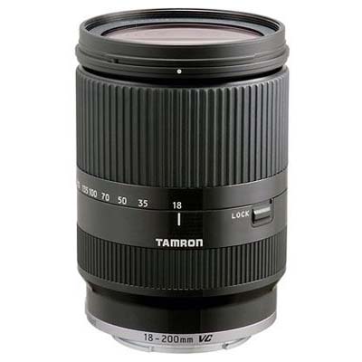 Tamron 18-200mm f3.5-6.3 Di-III VC Black Lens – Sony E-Mount Fit