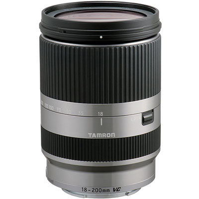 Tamron 18-200mm f3.5-6.3 Di-III VC Silver Lens – Sony E-Mount Fit