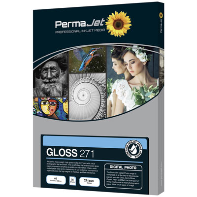 Permajet Instant Dry Gloss 6×4 271gsm Photo Paper – 1000 Sheets