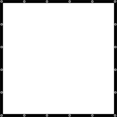 California Sunbounce Sun Scrim 6×6 Screen – Reflex Natural White Polyester