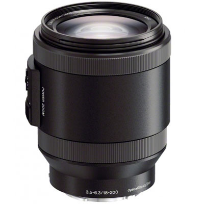 Sony E 18-200mm f3.5-6.3 OSS Power Zoom Lens