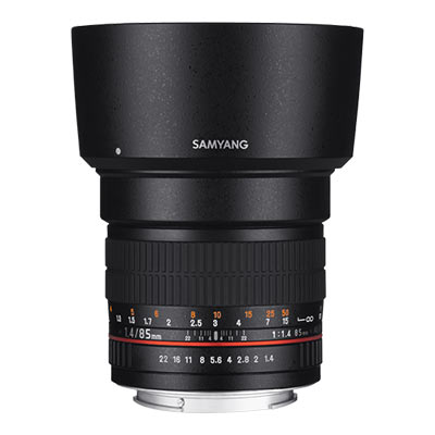 Samyang 85mm f1.4 IF MC Lens – Canon Fit