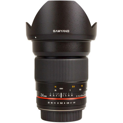 Samyang 24mm f1.4 ED AS IF UMC Lens – Nikon AE Fit