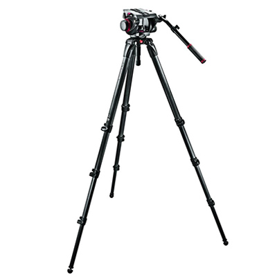 Manfrotto Pro Single CF Kit 100 with 536 CF Video Tripod and 509HD Head