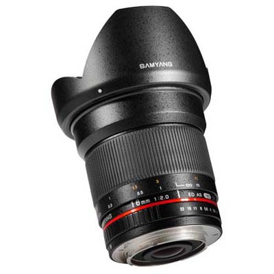 Samyang 16mm f2 ED AS UMC CS Lens – Sony Fit