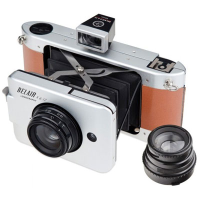 Lomography Belair X 6-12 Jetsetter Film Camera – Silver