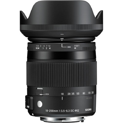 Sigma 18-200mm f3.5-6.3 DC Macro OS HSM Lens - Sigma SA Fit | Wex