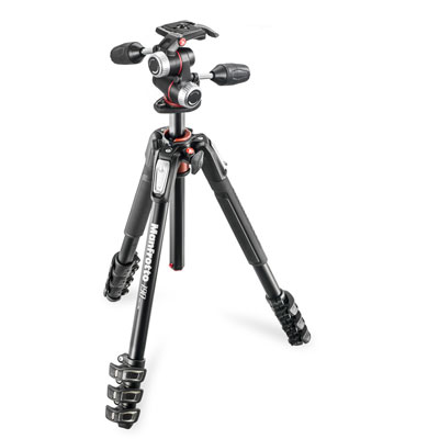 Manfrotto MK190XPRO4 Tripod + X-Pro 3-Way Head