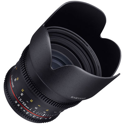 Samyang 50mm T1.5 AS UMC Video Lens – Sony FE Mount