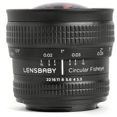 Lensbaby Circular Fisheye – Nikon Fit