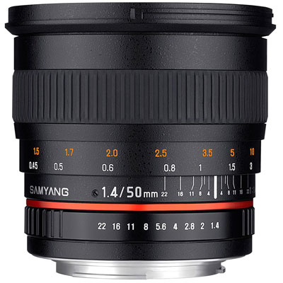 Samyang 50mm f1.4 AS UMC Lens – Sony Fit