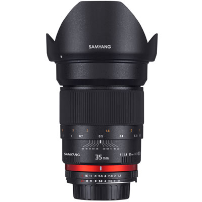 Samyang 35mm f1.4 AS UMC Lens – Canon AE Fit