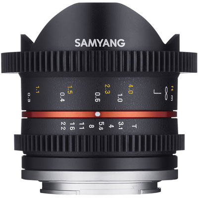 Samyang 8mm T3.8 VDSLR UMC II Fisheye Lens – Canon Fit