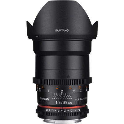 Samyang 35mm T1.5 AS UMC II Video Lens – Sony FE Mount