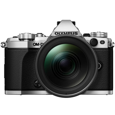 Olympus OM-D E-M5 Mark II Digital Camera with 12-40mm PRO Lens – Silver