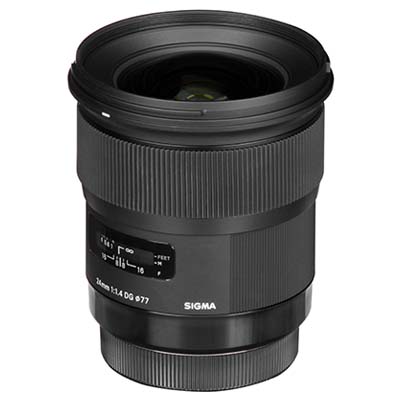 Sigma 24mm f1.4 DG HSM Art Lens - Canon Fit | Wex Photo Video