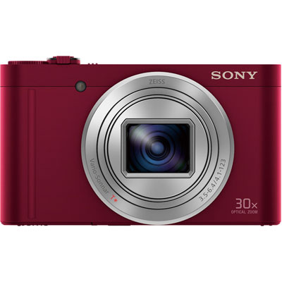 Sony Cyber-Shot WX500 Digital Camera – Red