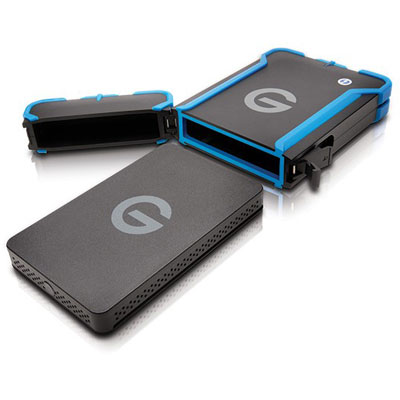 G-Technology G-Drive ev ATC USB 3.0 and Thunderbolt Portable Hard Drive – 1TB