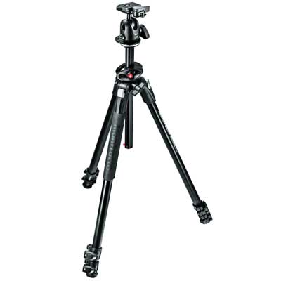 Manfrotto MK290DUA3-BH Aluminium Tripod Kit