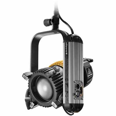 Dedo DLED9.1 90w Tungsten Focusing LED Light Head with DMX – Studio Edition