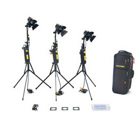 Dedo 3 Head DLH4 Classic Dedolight Kit