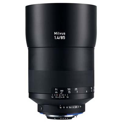 Zeiss 85mm f1.4 Milvus ZF.2 Lens – Nikon Fit