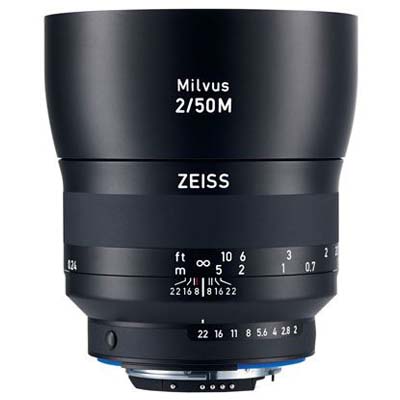 Zeiss 50mm f2 Makro-Planar Milvus ZF.2 Lens – Nikon Fit