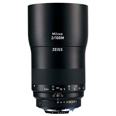 Zeiss 100mm f2 Makro-Planar Milvus ZF.2 Lens – Nikon Fit