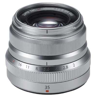 Fujifilm 35mm f2 R WR Fujinon Lens – Silver