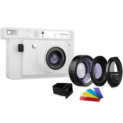 Lomography LomoInstant Wide Combo Film Camera – White