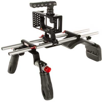 Shape Straight Shoulder Mount for Blackmagic Pocket Cinema Camera