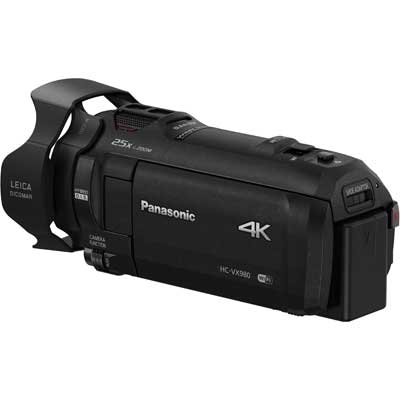 Panasonic HC-VX980 4K Camcorder | Wex Photo Video