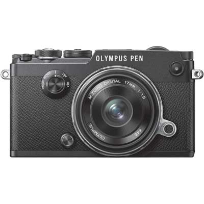 Olympus PEN-F with 17mm ED Lens Black/Black