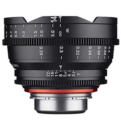 Samyang 14mm T3.1 XEEN Cine Lens – Canon Fit