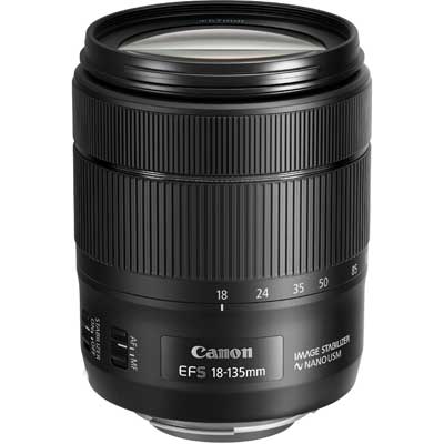 Canon EF-S 18-135mm f3.5-5.6 IS Nano USM Lens